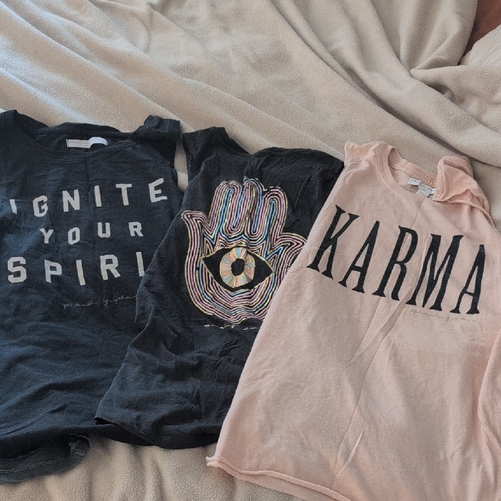 Spiritual Gangster Tanks- Black, Multicolor, Pink